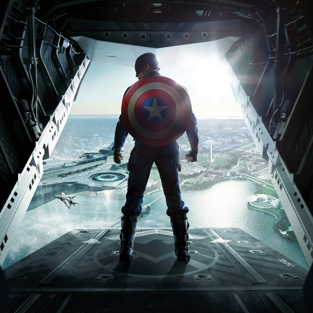 Das Captain America The Winter Soldier Wallpaper 1024x1024