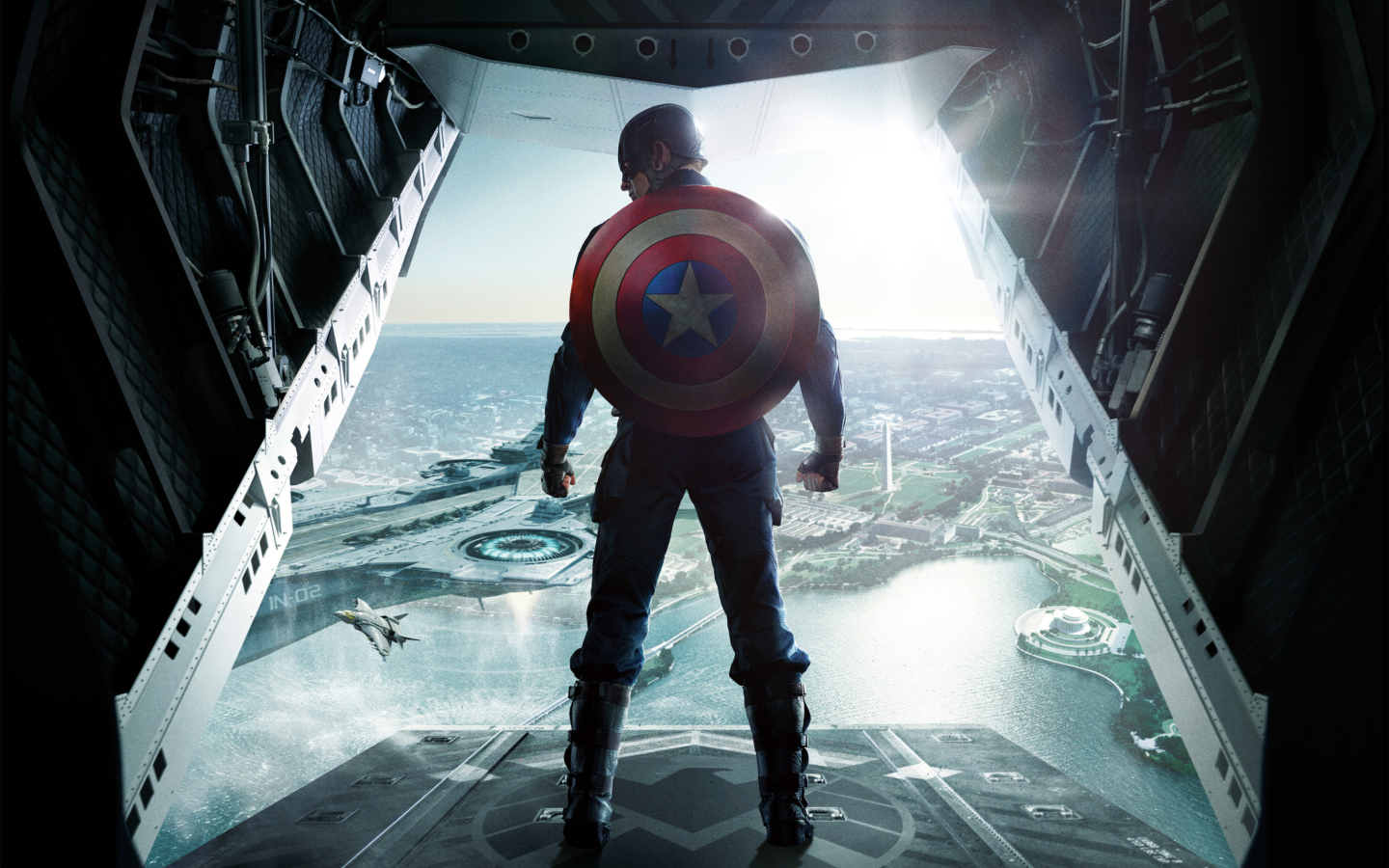Обои Captain America The Winter Soldier 1440x900