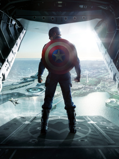 Обои Captain America The Winter Soldier 240x320