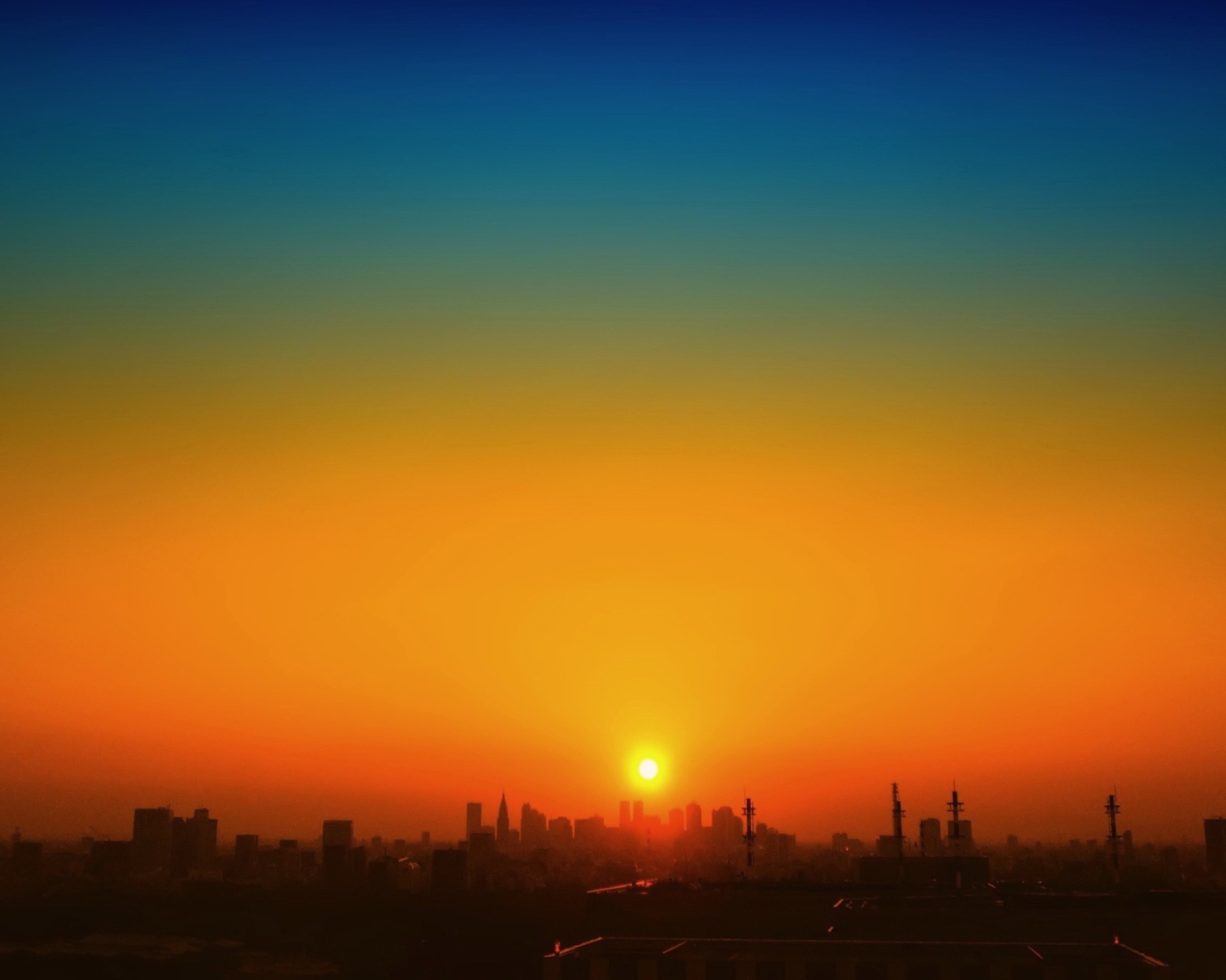 Sunset Over Town screenshot #1 1600x1280