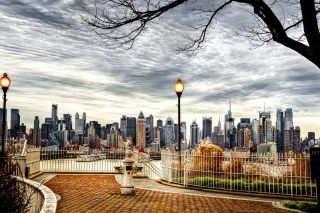Beautiful Autumn New York City Picture for Android, iPhone and iPad