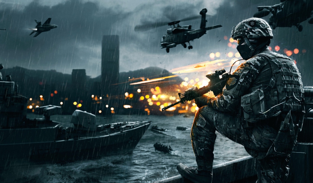 Fondo de pantalla Battlefield 4 Siege Of Shanghai 1024x600