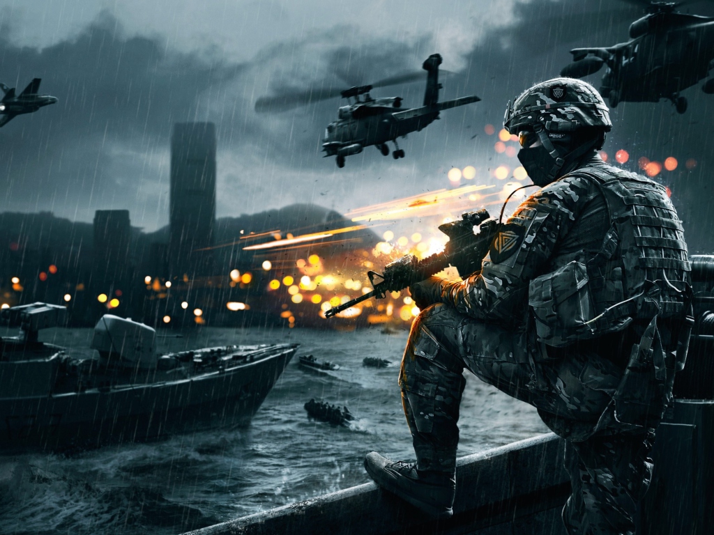 Battlefield 4 Siege Of Shanghai wallpaper 1024x768