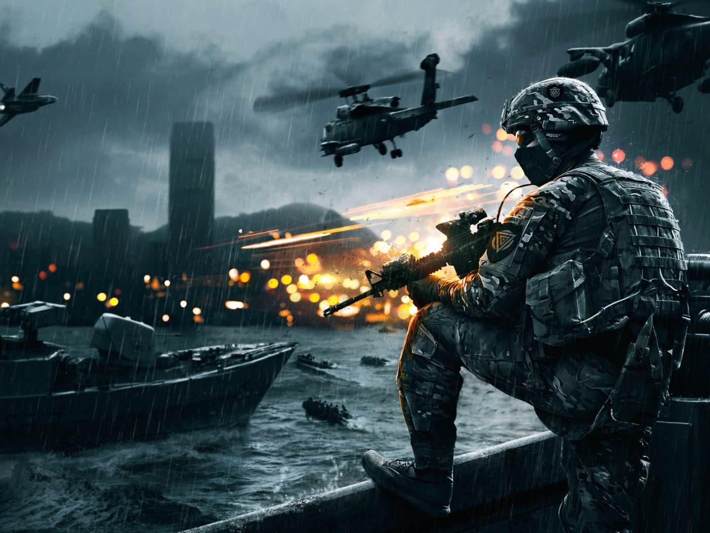 Screenshot №1 pro téma Battlefield 4 Siege Of Shanghai 1400x1050