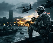 Battlefield 4 Siege Of Shanghai wallpaper 176x144