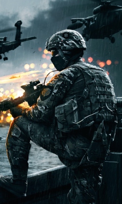 Fondo de pantalla Battlefield 4 Siege Of Shanghai 240x400