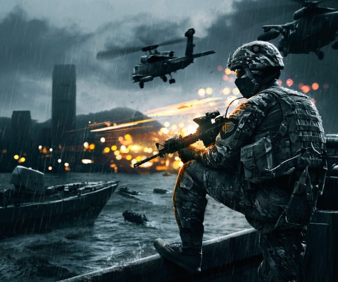 Screenshot №1 pro téma Battlefield 4 Siege Of Shanghai 480x400