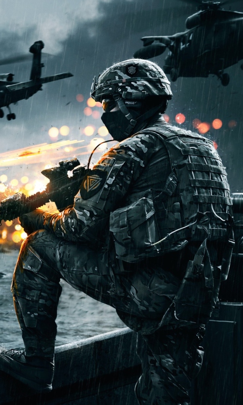 Screenshot №1 pro téma Battlefield 4 Siege Of Shanghai 480x800