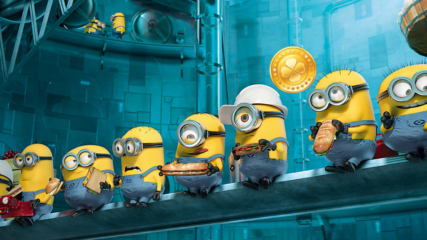 Minions at Work Wallpaper for 1366x768
 Work Wallpaper 1366x768