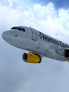 Обои Thomas Cook Airlines 240x320