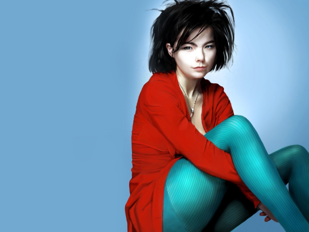 Screenshot №1 pro téma Bjork Painting 1024x768