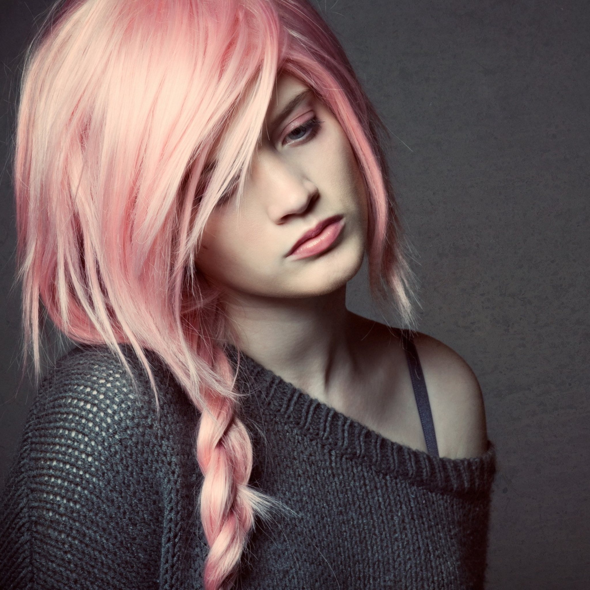 Screenshot №1 pro téma Pink Hair 2048x2048