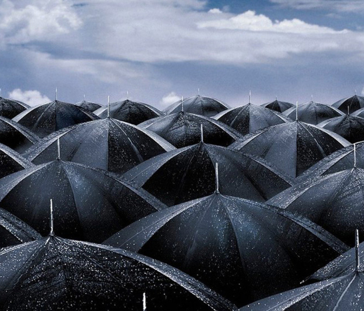 Umbrellas wallpaper 1200x1024