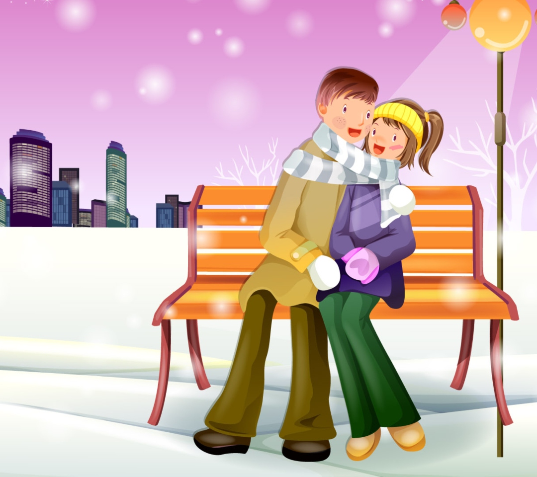 Обои Romantic Winter 1080x960