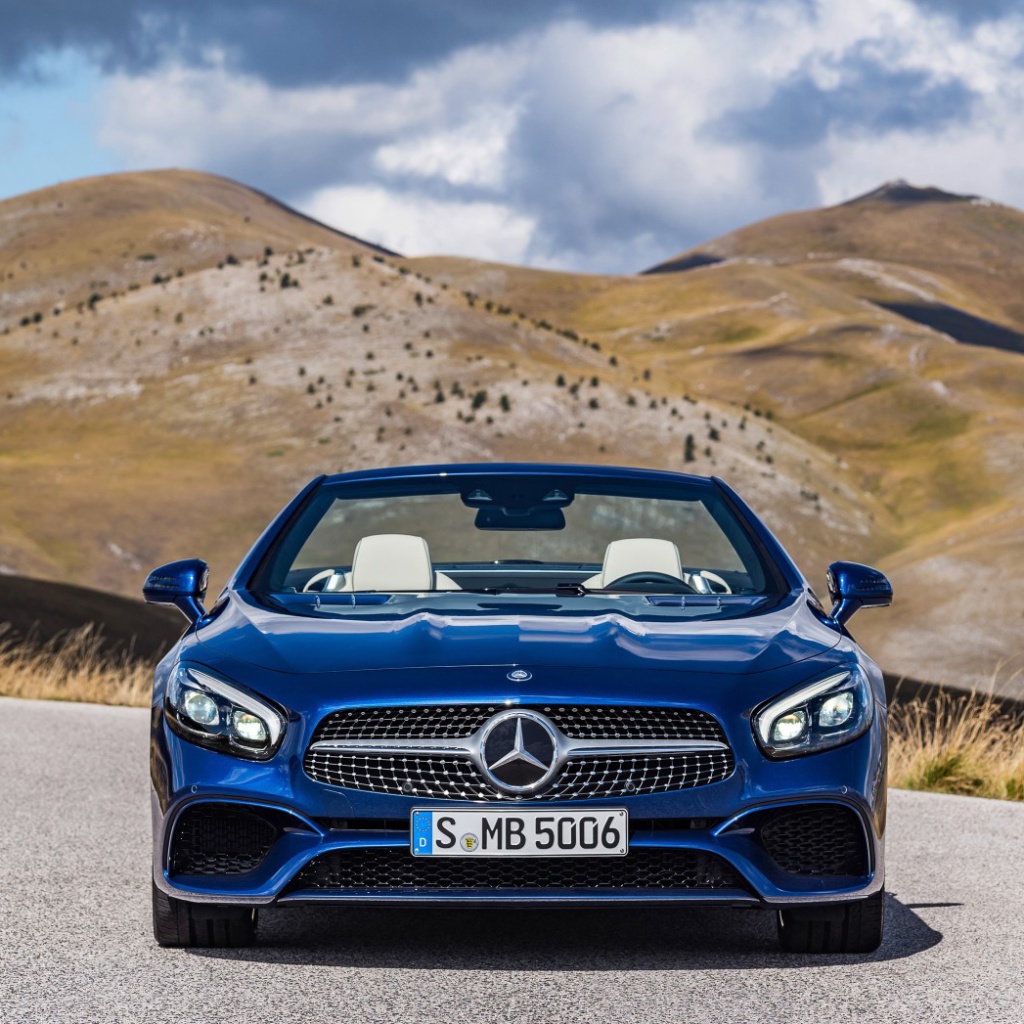 Das Mercedes Benz SL500 Wallpaper 1024x1024