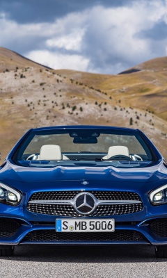 Fondo de pantalla Mercedes Benz SL500 240x400