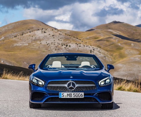 Mercedes Benz SL500 wallpaper 480x400