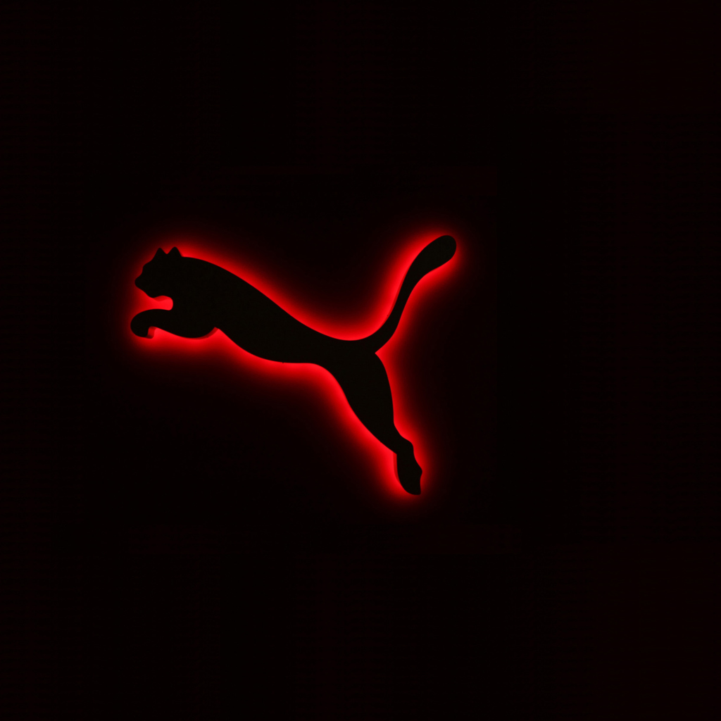 Das Puma Logo Wallpaper 1024x1024