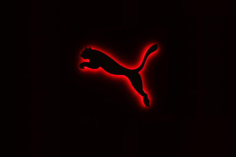 Puma Logo wallpaper 480x320