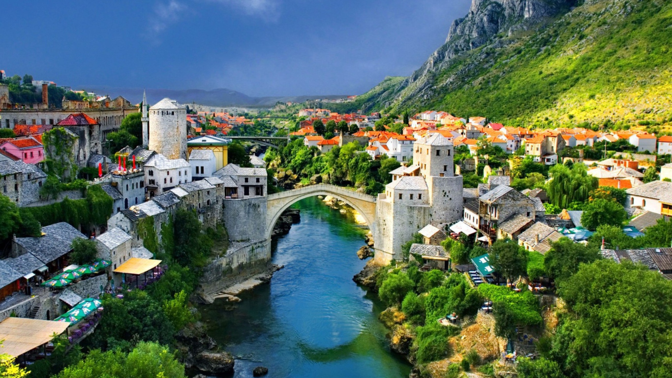 Screenshot №1 pro téma Bosnia and Herzegovina 1366x768