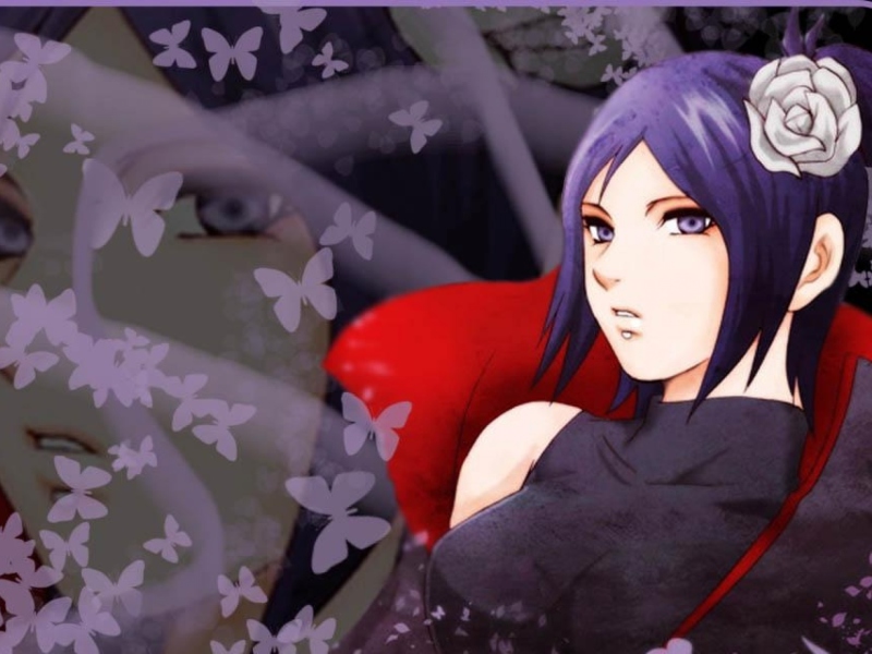 Das Akatsuki Konan Wallpaper 800x600