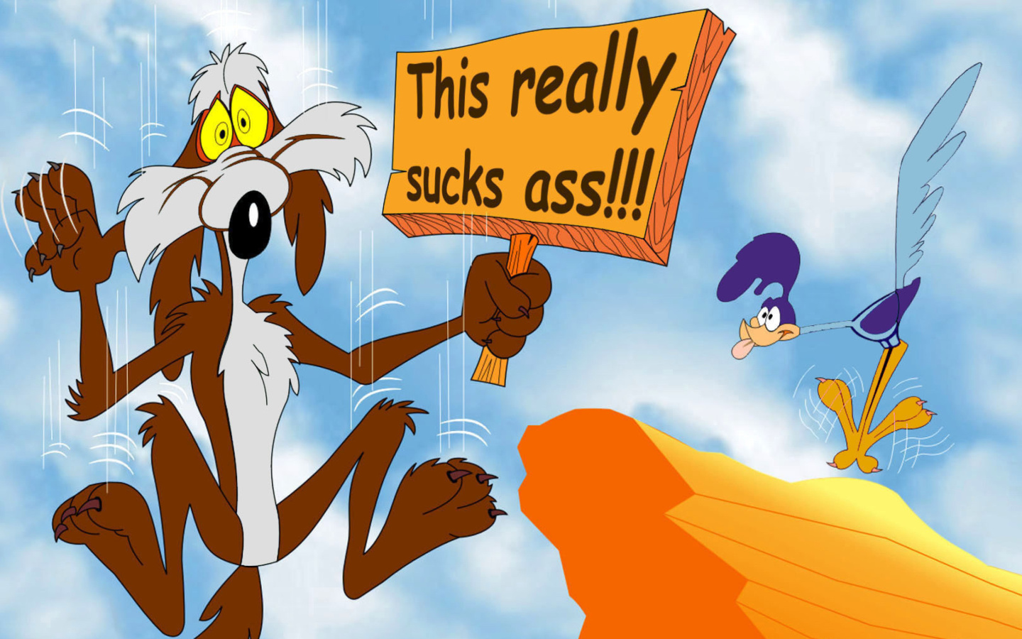 Das Wile E Coyote Wallpaper 1440x900