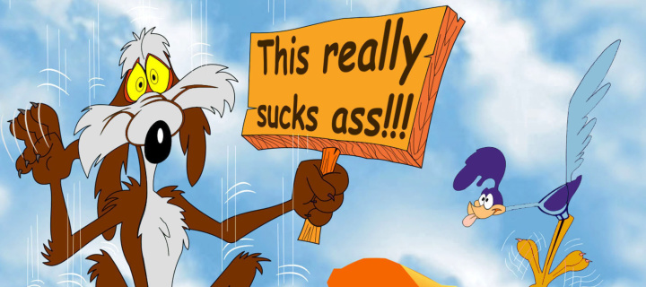 Das Wile E Coyote Wallpaper 720x320