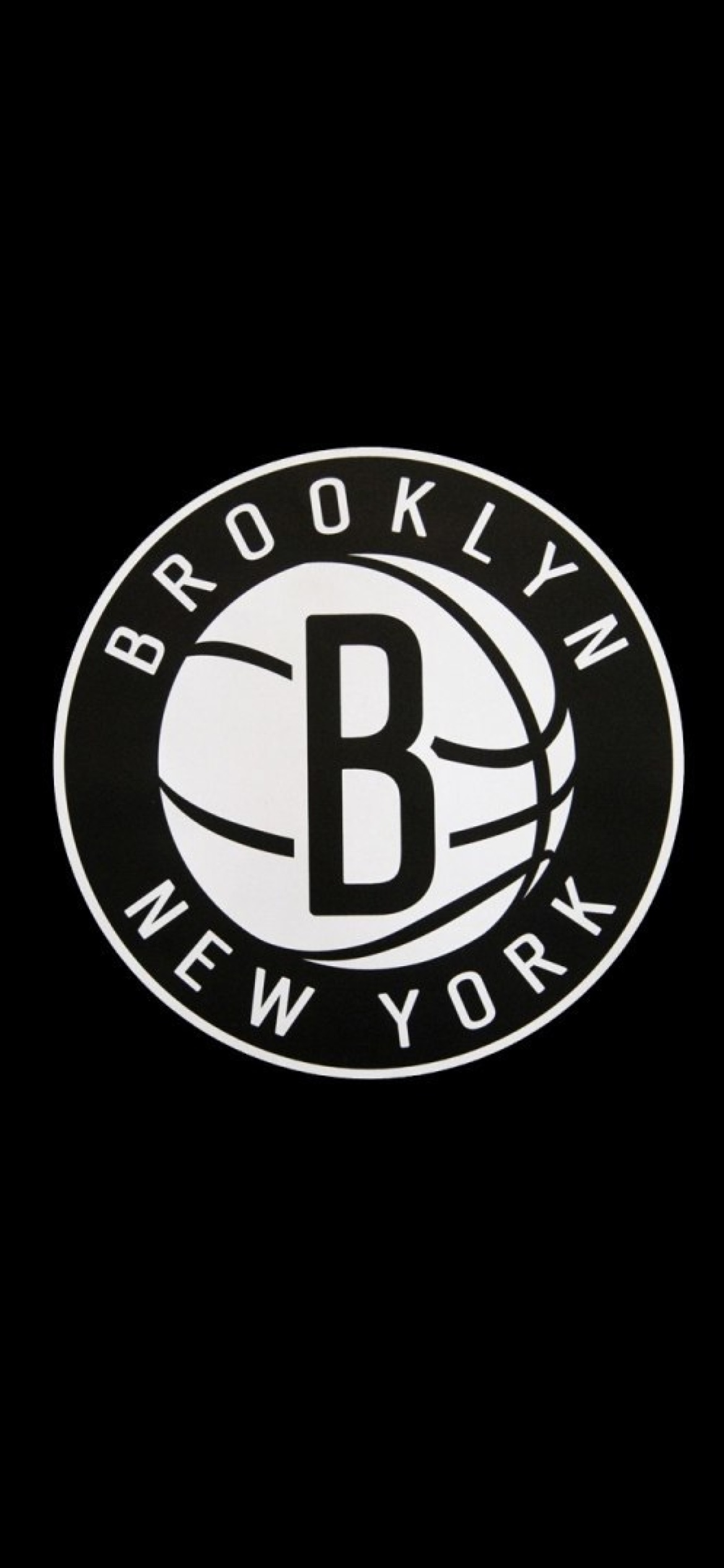 Brooklyn New York Logo wallpaper 1170x2532
