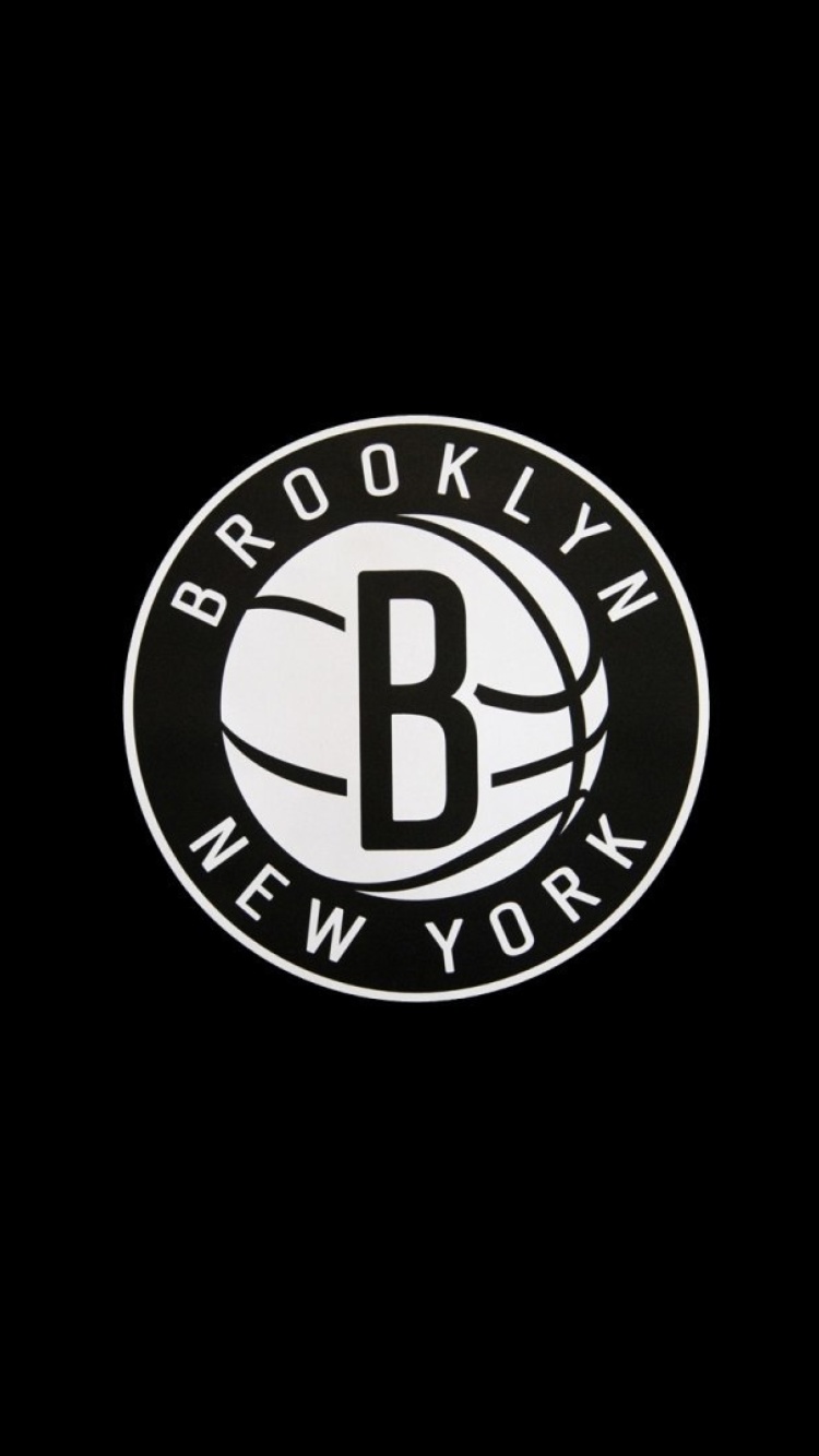 Fondo de pantalla Brooklyn New York Logo 750x1334
