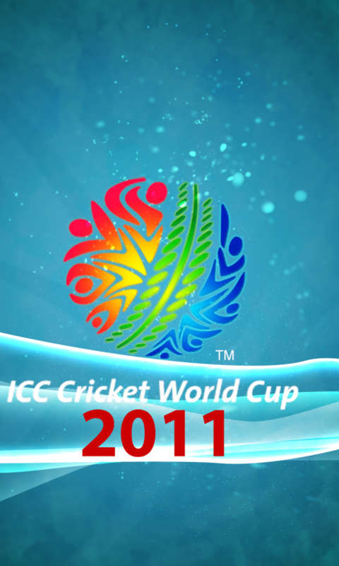 Sfondi Cricket World Cup 2011 480x800