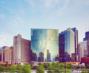 Chicago Skyscrappers wallpaper 176x144