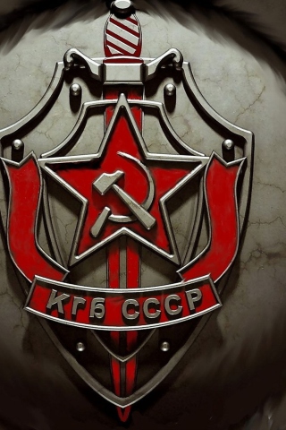 Обои KGB - USSR 320x480