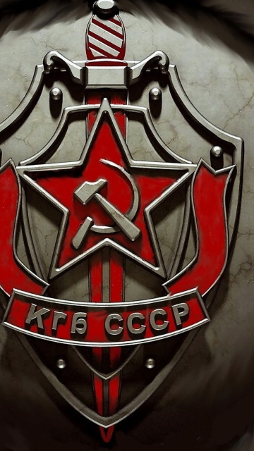 Обои KGB - USSR 360x640