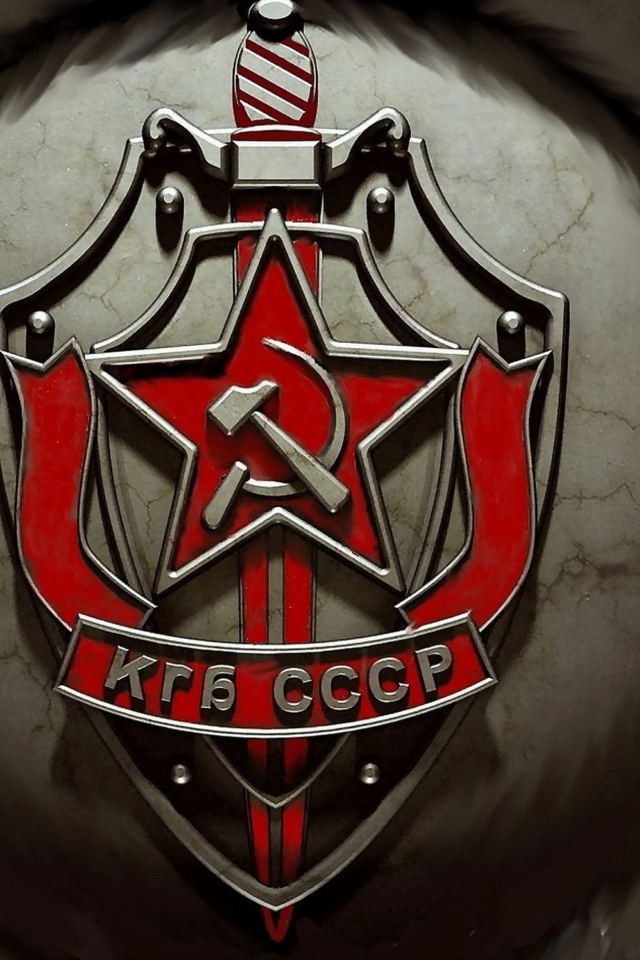 KGB - USSR wallpaper 640x960