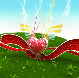 Nice Heart sfondi gratuiti per iPad Air
