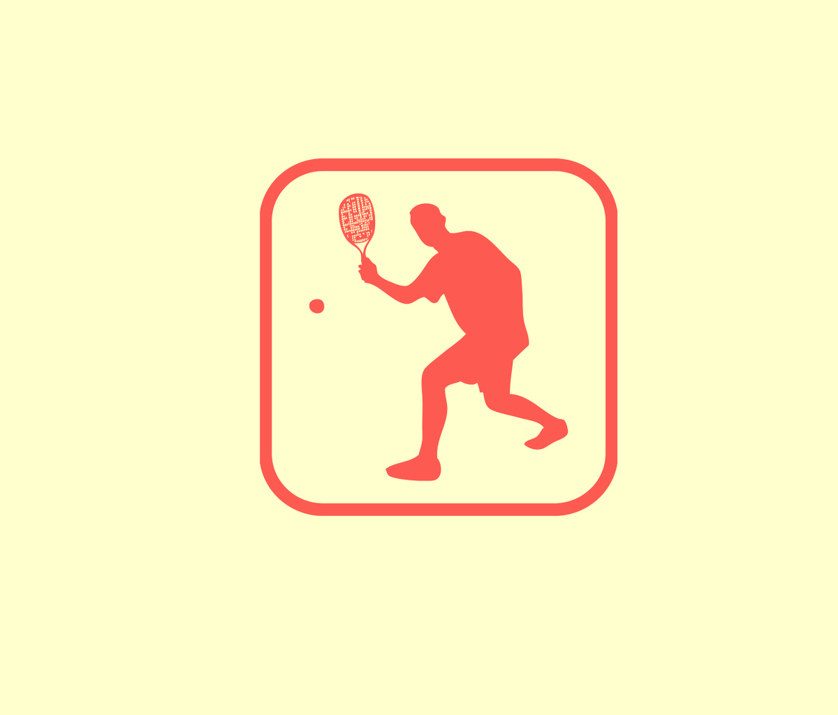 Обои Squash Game Logo 1200x1024