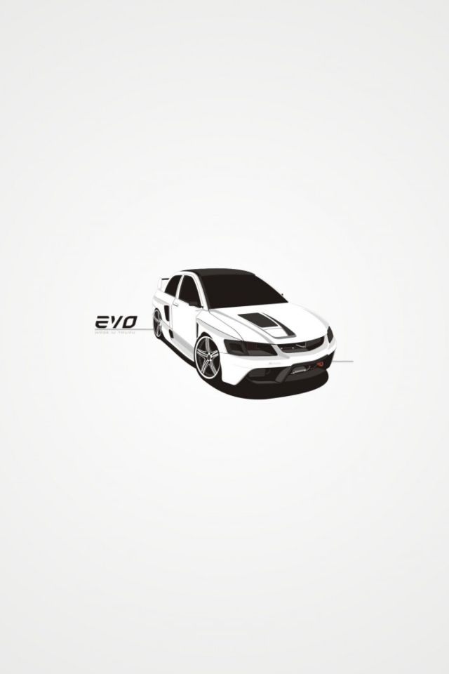 EVO Lancer wallpaper 640x960