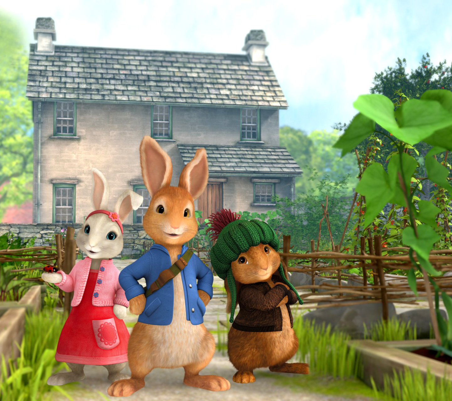 Peter Rabbit wallpaper 1440x1280