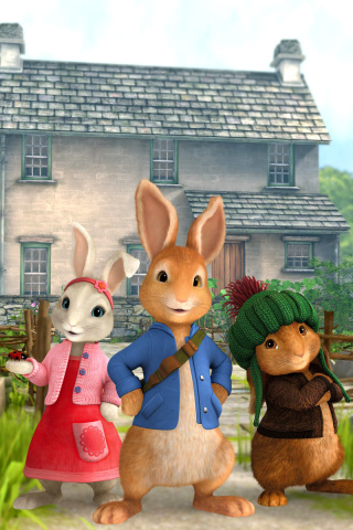 Fondo de pantalla Peter Rabbit 320x480