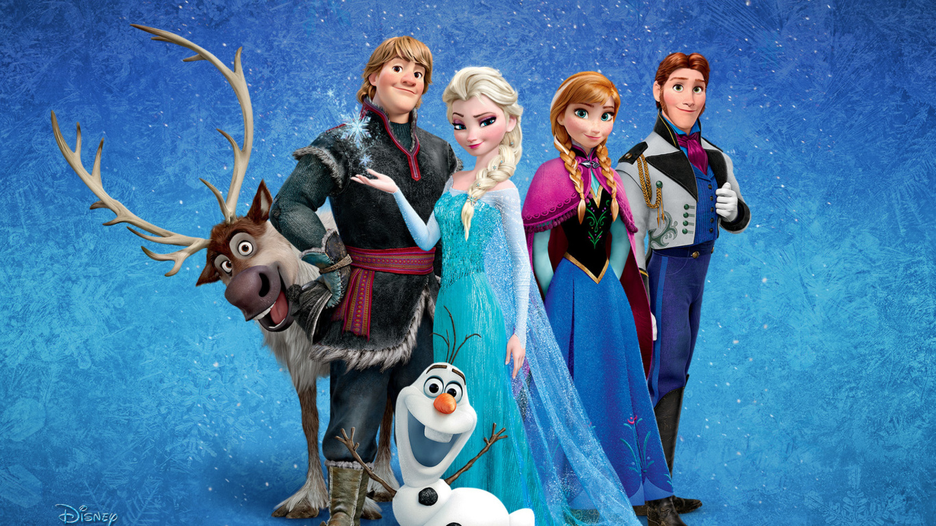 Das Frozen - Walt Disney Animation Wallpaper 1366x768