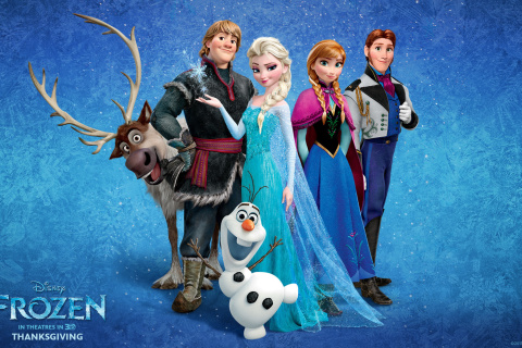 Fondo de pantalla Frozen - Walt Disney Animation 480x320