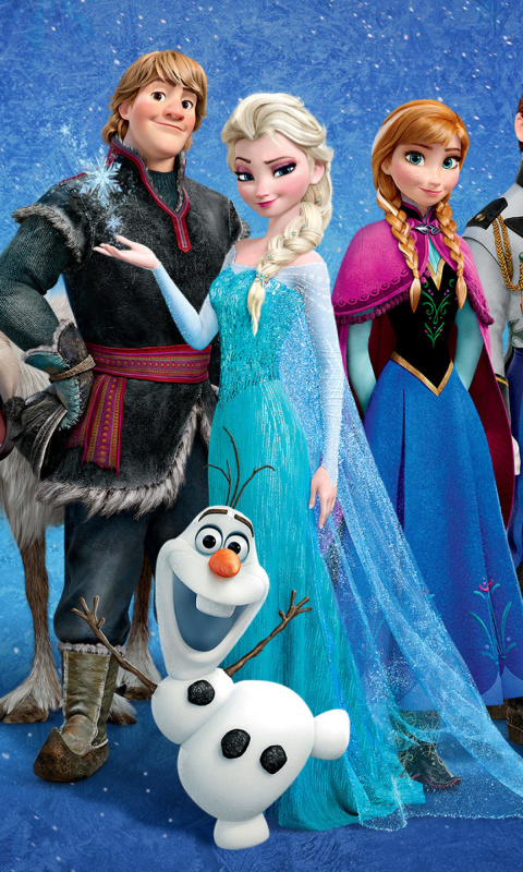 Sfondi Frozen - Walt Disney Animation 480x800