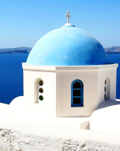 Screenshot №1 pro téma Santorini Greece Fantastic Island 176x220