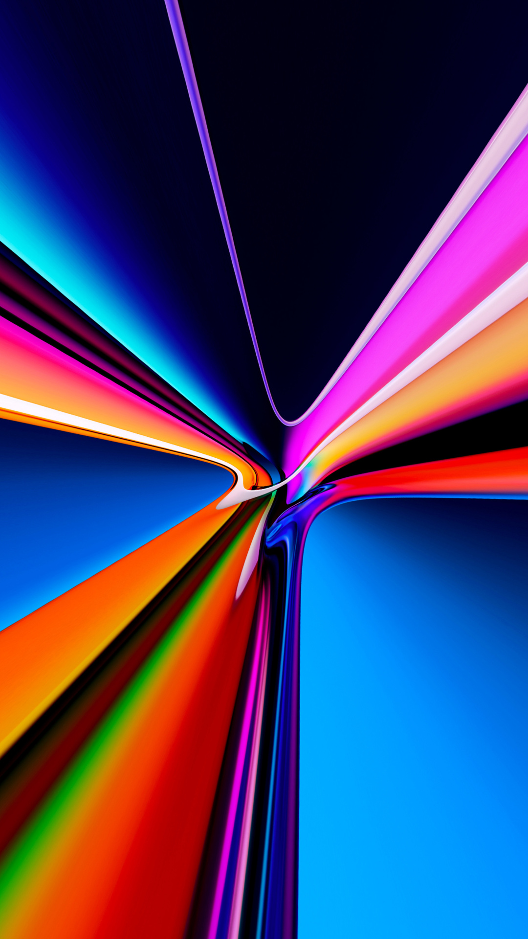Pipes Glowing Colors wallpaper 1080x1920