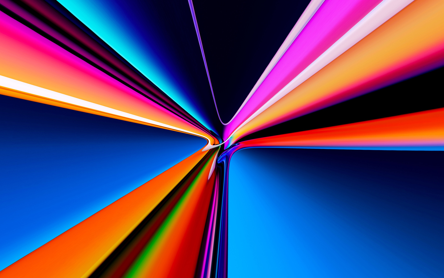 Fondo de pantalla Pipes Glowing Colors 1440x900