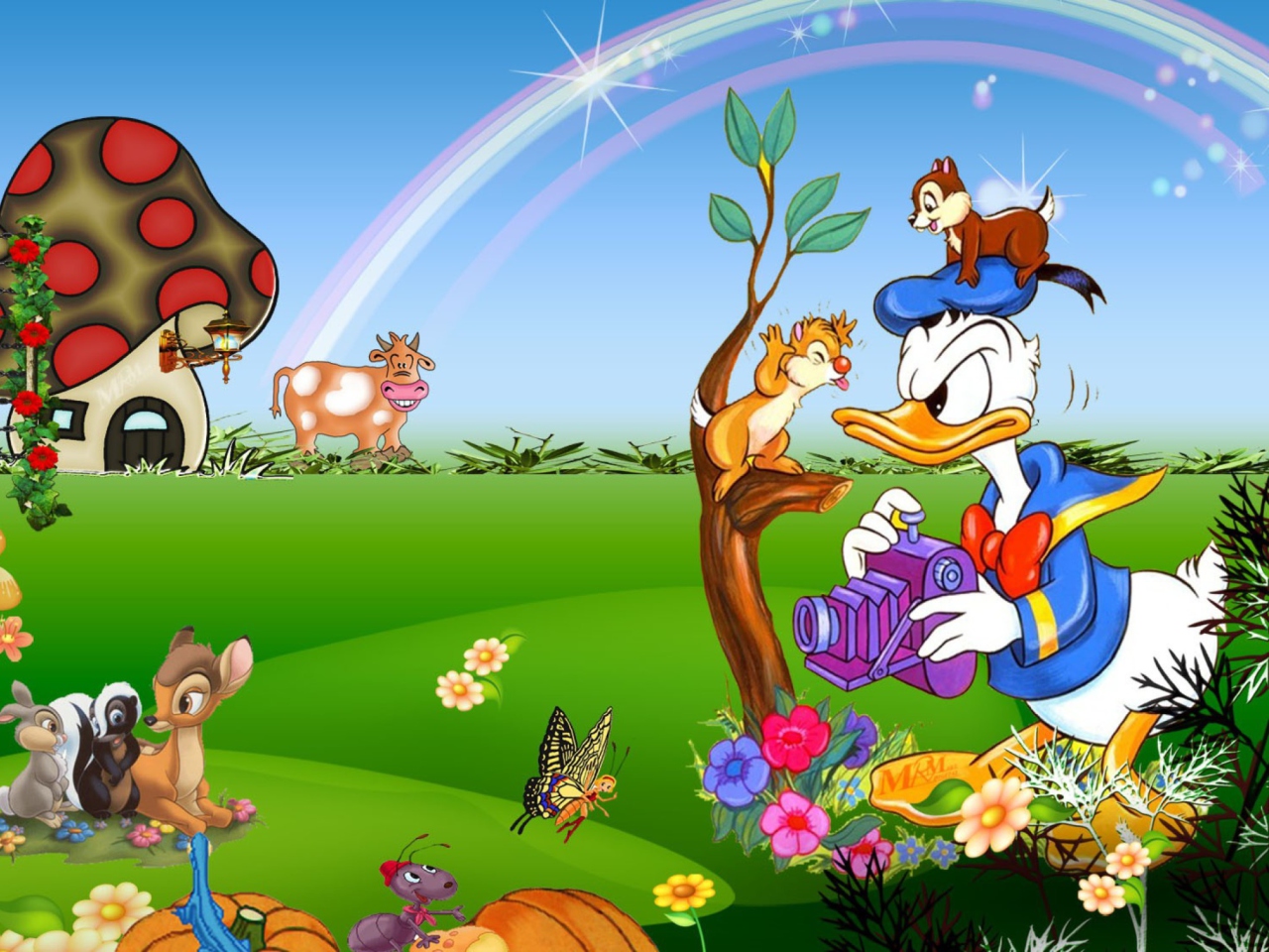 Fondo de pantalla Donald Duck 1280x960