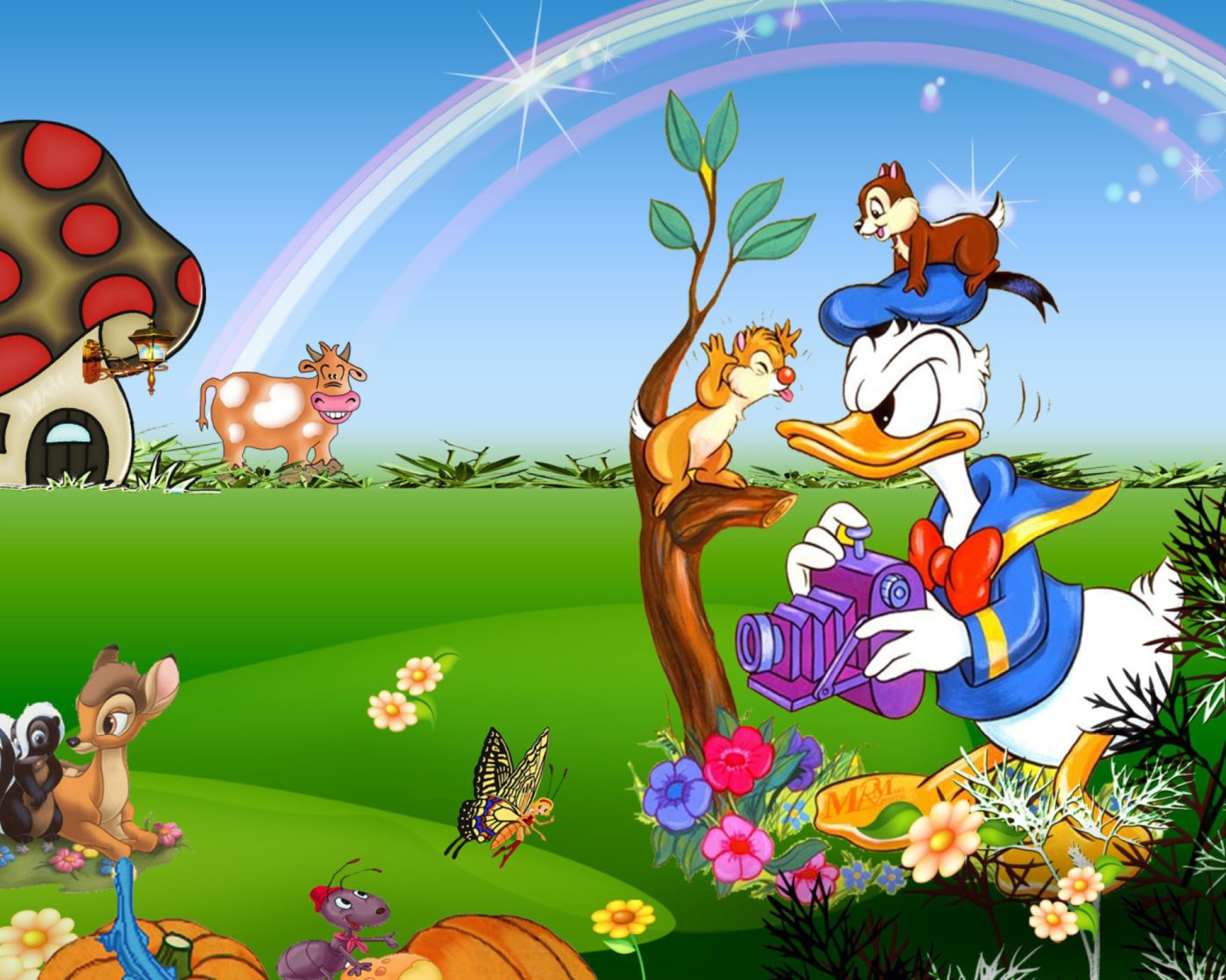 Das Donald Duck Wallpaper 1600x1280