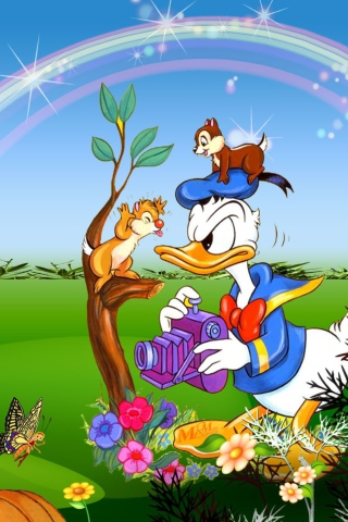 Sfondi Donald Duck 320x480