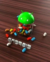 Android Jelly Bean wallpaper 176x220