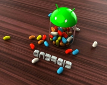 Обои Android Jelly Bean 220x176